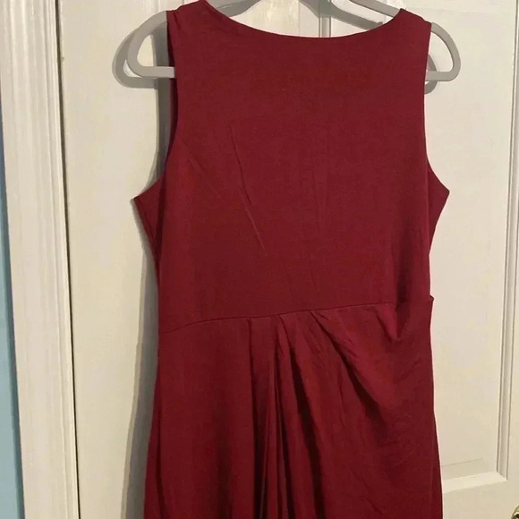 Peruvian Connection maxi dress - medium - red - great condition - draping - Picture 7 of 9